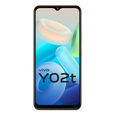 Deals, Discounts & Offers on Electronics - [For SBI Credit Card ] Vivo Y02t (Sunset Gold, 4GB RAM, 64GB Storage) with No Cost EMI/Additional Exchange Offers