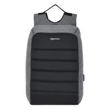 Deals and Offers on Laptop Accessories - Amazon Basics Anti Theft Design Laptop Bag, With USB Charging Port | Office & College Laptop Backpack Deals, Discounts & Offers on Laptop Accessories - Amazon Basics Anti Theft Design Laptop Bag, With USB Charging Port | Office & College Laptop Backpack
