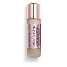 Deals and Offers on Beauty Care - Makeup Revolution Conceal and Define Foundation F8, Warm, 23ml Cream Deals, Discounts & Offers on Beauty Care - Makeup Revolution Conceal and Define Foundation F8, Warm, 23ml Cream