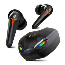 Deals, Discounts & Offers on Headphones - pTron Newly Launched Bassbuds Razer TWS Earbuds, 40ms Gaming Low Latency, TruTalk AI-ENC Calls, Deep Bass, 45Hrs Playtime, HD Mic, in-Ear Bluetooth 5.3 Headphones, Type-C Fast Charging & IPX5 (Black)