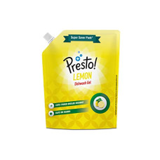 Deals and Offers on - Amazon Brand - Presto! Dishwash Refill Gel (Lemon, 2L) Deals, Discounts & Offers on - Amazon Brand - Presto! Dishwash Refill Gel (Lemon, 2L)