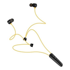 Deals, Discounts & Offers on Headphones - ZEBSTER Style 102 with Bluetooth 5.0, Magnetic Earpiece, Call Function, Splash Proof Design with 6h* Playback(Yellow)