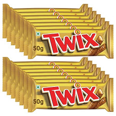 Deals and Offers on - Twix Caramel Cookie Chocolate Bar 50g Pack of 12 Deals, Discounts & Offers on - Twix Caramel Cookie Chocolate Bar 50g Pack of 12