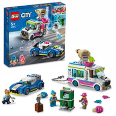 Deals, Discounts & Offers on  - LEGO City Ice Cream Van Police Chase 60314 Building Kit (317 Pieces)