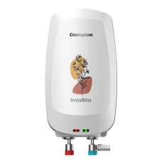 Deals and Offers on - Crompton InstaBliss 3-L Instant Water Heater (Geyser) with Advanced 4 Level Safety (White) Deals, Discounts & Offers on - Crompton InstaBliss 3-L Instant Water Heater (Geyser) with Advanced 4 Level Safety (White)