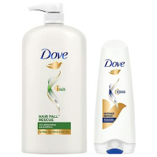 Deals and Offers on - Dove Intense Repair & Dove Hair Fall Rescue Shampoo 1 L Deals, Discounts & Offers on - Dove Intense Repair & Dove Hair Fall Rescue Shampoo 1 L