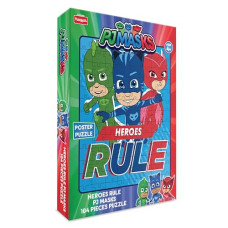Deals, Discounts & Offers on  - Funskool-PJ Masks - Heroes Rule 104 PCS Puzzle,Educational,104 Pieces,Puzzle,for 4 Year Old Kids and Above,Toy