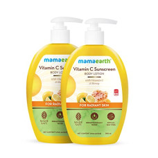 Deals and Offers on - Mamaearth Vitamin C Sunscreen Body Lotion SPF 30 with Vitamin C & Honey Deals, Discounts & Offers on - Mamaearth Vitamin C Sunscreen Body Lotion SPF 30 with Vitamin C & Honey