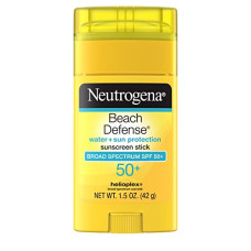 Deals and Offers on - Neutrogena Beach Defense Sunscreen Stick Broad Spectrum SPF 50+, 1.5 Oz Deals, Discounts & Offers on - Neutrogena Beach Defense Sunscreen Stick Broad Spectrum SPF 50+, 1.5 Oz
