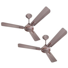 Deals, Discounts & Offers on  - Havells 1200mm Ambrose Energy Saving Ceiling Fan (Cola Espresso Brown, Pack of 2)