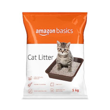 Deals, Discounts & Offers on  - AmazonBasics Scoopable Smart Bentonite Cat Litter, 5Kg, Pack of 1