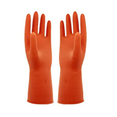 Deals and Offers on Home Improvement - Robustt Heavy Duty Rubber Hand gloves (1 Pair) Deals, Discounts & Offers on Home Improvement - Robustt Heavy Duty Rubber Hand gloves (1 Pair)