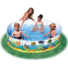 Deals and Offers on - Intex Dlittles Underwater Fun Swimming Pool (6 Feet, Multicolour) Deals, Discounts & Offers on - Intex Dlittles Underwater Fun Swimming Pool (6 Feet, Multicolour)