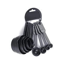 Deals and Offers on - BigPlayer 10-Piece Multicolor Plastic Measuring Spoon & Cup Set - Durable, Mixed Sizes Deals, Discounts & Offers on - BigPlayer 10-Piece Multicolor Plastic Measuring Spoon & Cup Set - Durable, Mixed Sizes