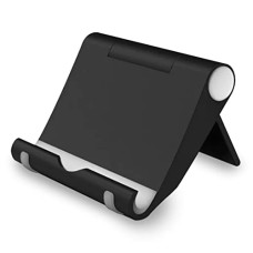 Deals, Discounts & Offers on Mobile Accessories - GIZGA essentials Portable Tabletop Mobile and Tablet Stand,iPad, Smartphone, Kindle, E-Reader, Foldable, Adjustable Angle, Anti-Slip Pads, Rubber Protection Perfect