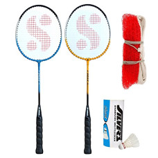 Deals, Discounts & Offers on  - Silver's SIL-DRIVE-COMBO-6 Aluminum Badminton racket , Multicolor