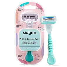 Deals and Offers on Health & Personal Care - Sirona Hair Removal Razor for Women with Replaceable Cartridge - 1 Pcs | with Aloe Vera & Vitamin E lubrication Deals, Discounts & Offers on Health & Personal Care - Sirona Hair Removal Razor for Women with Replaceable Cartridge - 1 Pcs | with Aloe Vera & Vitamin E lubrication
