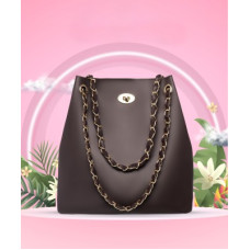 Deals, Discounts & Offers on Bags, Wallets & Belts - CloviaWomen Brown Shoulder Bag