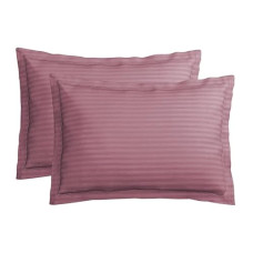 Deals, Discounts & Offers on  - VAS COLLECTIONS Premium 210 TC 100% Pure Cotton Satin Stripes Pillow Cover Set of 2 Pcs,
