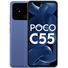 Deals, Discounts & Offers on Mobiles - POCO C55 (Cool Blue, 128 GB)(6 GB RAM)