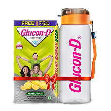 Deals, Discounts & Offers on  - Glucon-D Nimbu Pani Glucose Powder With Free Sipper(1kg, Refill)| For Tasty & Healthy Tangy Flavoured Glucose Drink| Provides Instant Energy| Vitamin C Supports Immunity| Contains Calcium