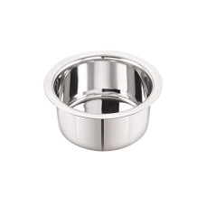 Deals and Offers on Cookware - Neelam Stainless Steel 8 22G Flat Bottom Tope, 550 ml, Silver Deals, Discounts & Offers on Cookware - Neelam Stainless Steel 8 22G Flat Bottom Tope, 550 ml, Silver