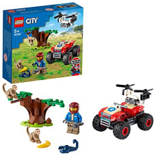 Deals and Offers on - LEGO City Wildlife Rescue ATV 60300 Building Kit (74 Pcs),Multicolor Deals, Discounts & Offers on - LEGO City Wildlife Rescue ATV 60300 Building Kit (74 Pcs),Multicolor