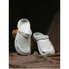 Deals and Offers on Men - HRX by Hrithik RoshanMen Grey Clogs Sandal Deals, Discounts & Offers on Men - HRX by Hrithik RoshanMen Grey Clogs Sandal