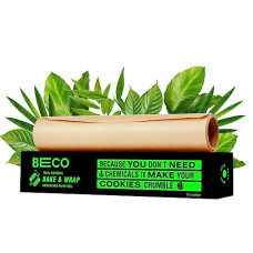 Deals, Discounts & Offers on  - Beco Eco-Friendly Baking & Wrapping Paper, 10 Meter Roll, Pack of 1, 100% Bamboo Pulp & Chemical Free Parchment Paper