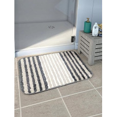 Deals and Offers on - STATUS Micro Milange Super Water Absorbed Bath Mat 38x58 cm (Grey) Deals, Discounts & Offers on - STATUS Micro Milange Super Water Absorbed Bath Mat 38x58 cm (Grey)