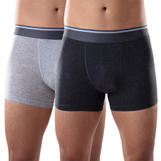 Deals, Discounts & Offers on Men - Gloot Men's Trunk | Anti-Odour, Quick Dry, No Rash Elastic, Cool Mesh Zones & No Ride Up | Melange Fabric | Comfortable Daily Use Innerwear with Butter Blend Stretch Cotton-Tencel Fabric - GLUTLIETR01