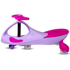 Deals, Discounts & Offers on  - Brunte Tuk Tuk Purple Magic Swing Car for Kids Twister Ride on
