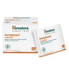 Deals, Discounts & Offers on  - Himalaya PartySmart, 5 capsules |Prevents hangover & helps support liver. Herbal solution, safe, effective & clinically proven
