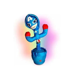 Deals and Offers on - Bumtum Dancing Singing Captain America Theme Character Toy, Wriggle & Singing Deals, Discounts & Offers on - Bumtum Dancing Singing Captain America Theme Character Toy, Wriggle & Singing