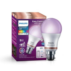 Deals and Offers on - PHILIPS Wiz Wi-Fi Enabled B22 9-Watt LED Smart Bulb, Compatible with Amazon Alexa and Google Assistant(16M Colours +Shades of White + Dimmable + Tunable),Pack of 1 Deals, Discounts & Offers on - PHILIPS Wiz Wi-Fi Enabled B22 9-Watt LED Smart Bulb, Compatible with Amazon Alexa and Google Assistant(16M Colours +Shades of White + Dimmable + Tunable),Pack of 1