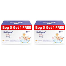 Deals, Discounts & Offers on Baby Care - Bumtum Paraben Free Baby Soap (4N x 50 Gram) & Baby Baby Body Lotion (200 ML) Combo
