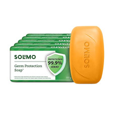 Deals and Offers on - Amazon Brand - Solimo Germ Protection Soap, 125gm (Pack of 5) Deals, Discounts & Offers on - Amazon Brand - Solimo Germ Protection Soap, 125gm (Pack of 5)