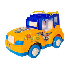 Deals, Discounts & Offers on  - PoPo Toys Friction Powered Missile Jeep | Made in India | Friction Powered Toy | Unbreakable City Jeep | Push & Go Crawling Toys, Kids