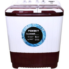 Deals and Offers on Home Appliances - FOXSKY 9.5 kg Semi Automatic Top Load Washing Machine Maroon, White(FS-SATL95WM) Deals, Discounts & Offers on Home Appliances - FOXSKY 9.5 kg Semi Automatic Top Load Washing Machine Maroon, White(FS-SATL95WM)