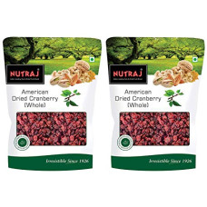 Deals and Offers on - Nutraj American Dried Whole Cranberries 400g (200gx2) | no added preservatives | Pouch | Rich in Calcium and Vitamin K | Vegan, Non-GMO | Ideal For Snacking | Berries | Pack of 2 Deals, Discounts & Offers on - Nutraj American Dried Whole Cranberries 400g (200gx2) | no added preservatives | Pouch | Rich in Calcium and Vitamin K | Vegan, Non-GMO | Ideal For Snacking | Berries | Pack of 2