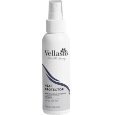 Deals, Discounts & Offers on  - VELLASIO Classic Heat Protection Spray For Hair Straightener With Argan Oil, Grapes Seed & Heat Protector Hair Spray (Classic Collection Hair Spray) White Bottle, Pack of 1