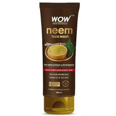 Deals and Offers on Beauty Care - WOW Skin Science Neem Face Wash | Purifies Skin | Unclogs Pores | Fights Acne | Calms Skin Deals, Discounts & Offers on Beauty Care - WOW Skin Science Neem Face Wash | Purifies Skin | Unclogs Pores | Fights Acne | Calms Skin