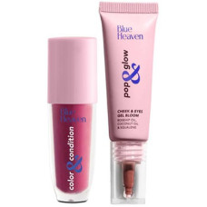 Deals, Discounts & Offers on  - BLUE HEAVEN Rise & Shine Lip Oil with Blush Combo