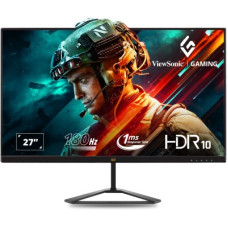 Deals, Discounts & Offers on Computers & Peripherals - ViewSonic 27 inch Full HD IPS Panel with HDR10, 104 sRGB, Eye Care, Wall Mount, Tilt, 2 x HDMI, 1 x Display Port, Wide View Angle Gaming Monitor (VX2779-HD-PRO)(AMD Free Sync, Response Time: 1 ms, 180 Hz Refresh Rate)