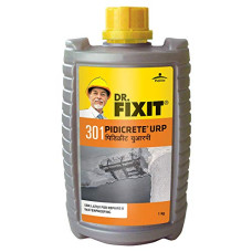 Deals, Discounts & Offers on  - Dr.Fixit 301 SBR Latex Pidicrete URP, SBR Latex For Waterproofing & Repairs - 1Kg (Grey)