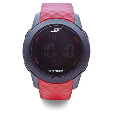 Deals, Discounts & Offers on Men - SF Arcade Digital Black Dial Men's Watch - 77100PP04 / 77100PP04