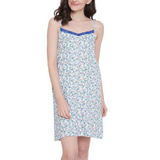 Deals, Discounts & Offers on Women - Clovia Women's Cotton Pretty Florals Short Night Dress