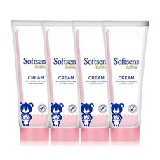 Deals, Discounts & Offers on  - Softsens Baby Moisturizing Cream with Natural Milk Cream & Shea Butter, 100 Gm (Pack of 4, Pink)