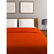 Deals and Offers on - Rubix Home 220 GSM All Season Orange Fleece Blanket Double Bed Deals, Discounts & Offers on - Rubix Home 220 GSM All Season Orange Fleece Blanket Double Bed