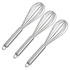 Deals and Offers on - Kuber Industries 3 Pieces Stainless Steel Hand Blender Mixer Froth Whisker Latte Maker For Milk Coffee Egg Beater Juice,30 Cm (Silver) - CTKTC31324 Deals, Discounts & Offers on - Kuber Industries 3 Pieces Stainless Steel Hand Blender Mixer Froth Whisker Latte Maker For Milk Coffee Egg Beater Juice,30 Cm (Silver) - CTKTC31324